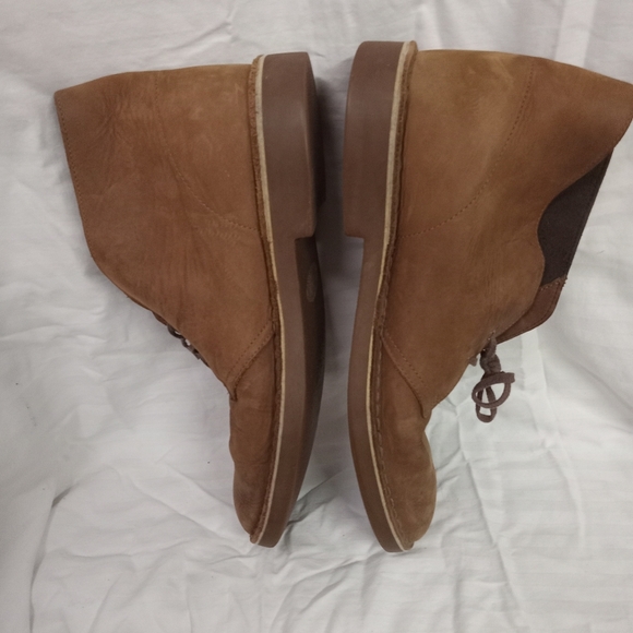 Clarks Boots Chukka Ankle  Suede Leather Brown Size 12 main image 8